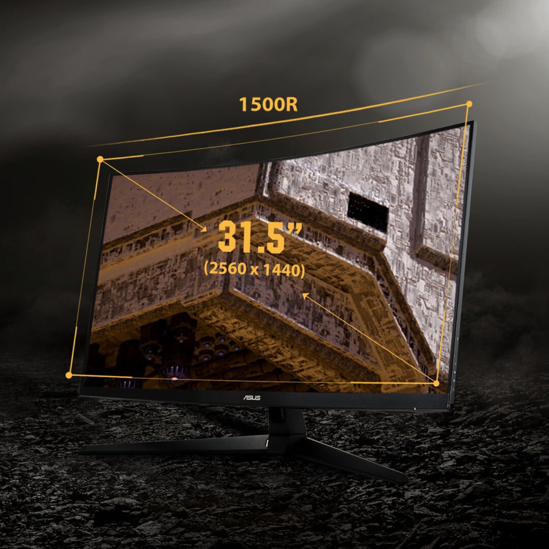 Asus TUF Gaming VG32VQ1BR Cover View
