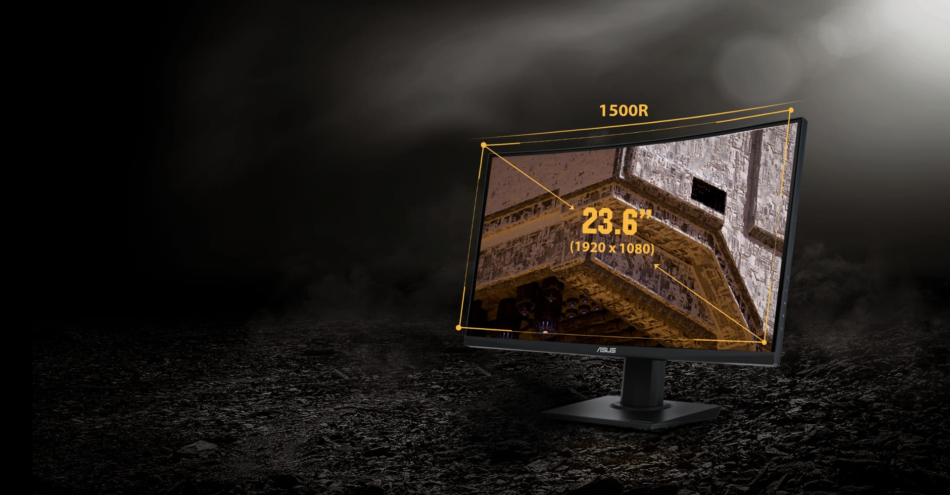 Asus TUF Gaming VG24VQE Cover View