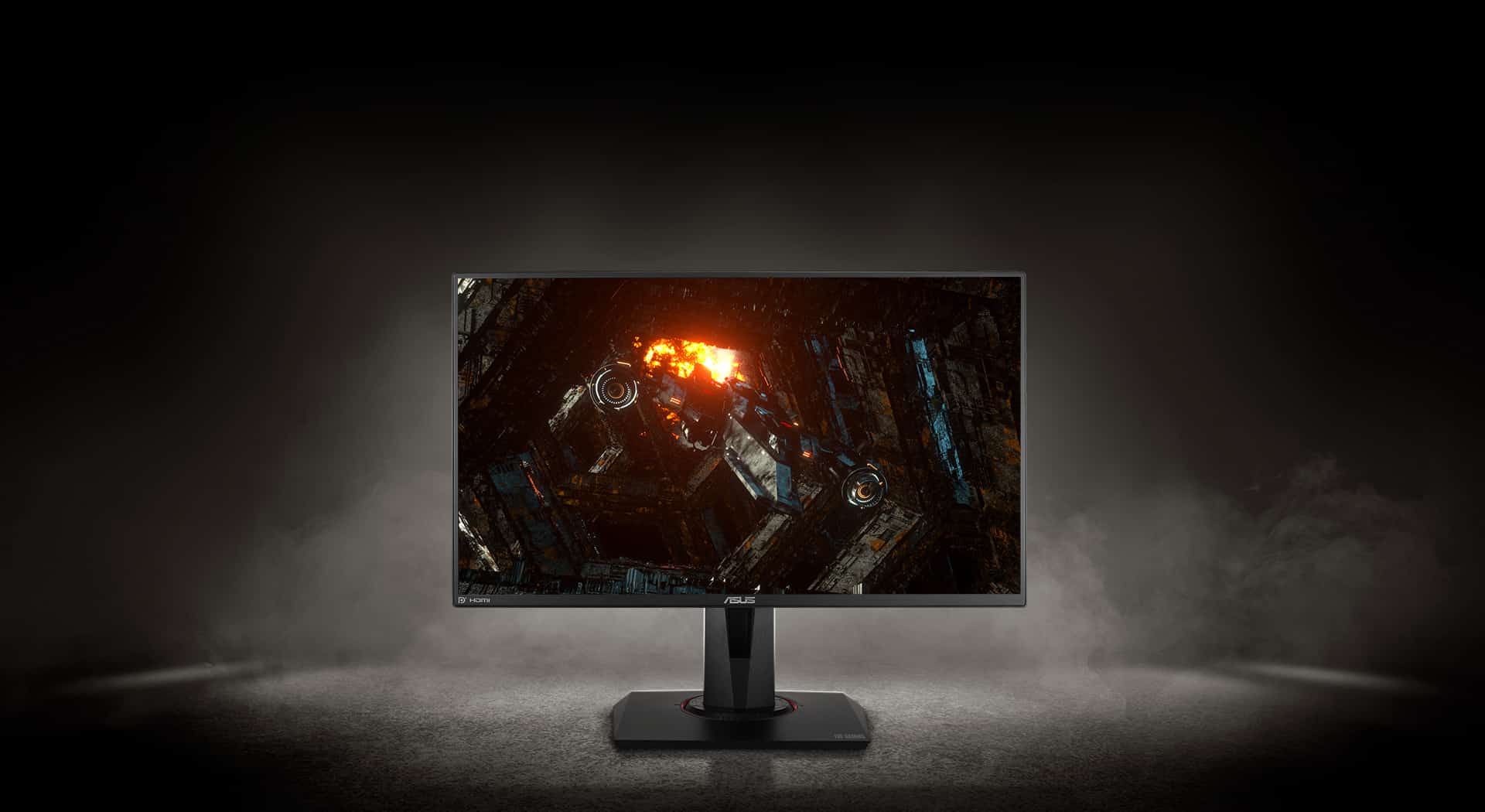 Asus TUF Gaming VG258QM Cover View
