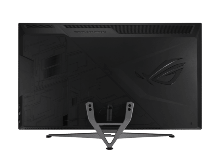 Asus ROG Strix XG438QR Flat Rear View