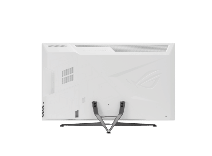 Asus ROG Strix XG43UQ Flat Rear View