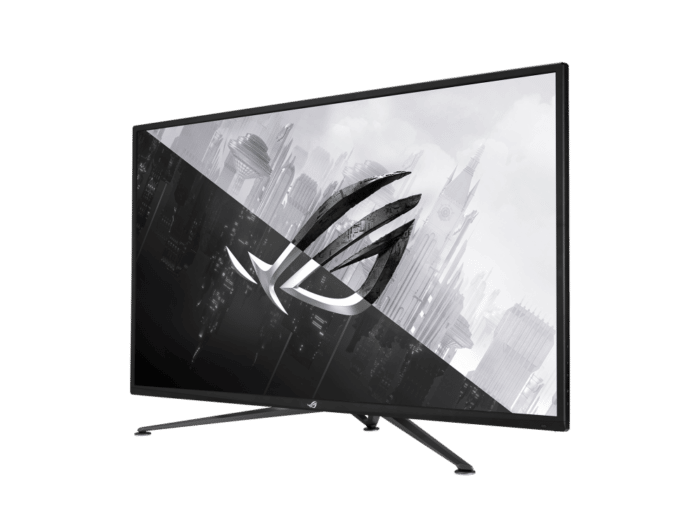 Asus ROG Strix XG43UQ Angled Front View
