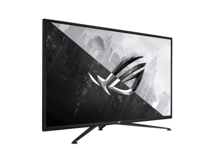 Asus ROG Strix XG43UQ Angled Front View
