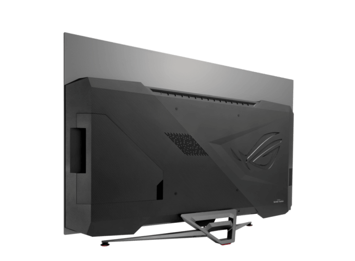 Asus ROG Swift OLED PG48UQ Angled Rear View