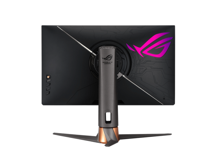 Asus ROG Swift PG279QM Flat Rear View