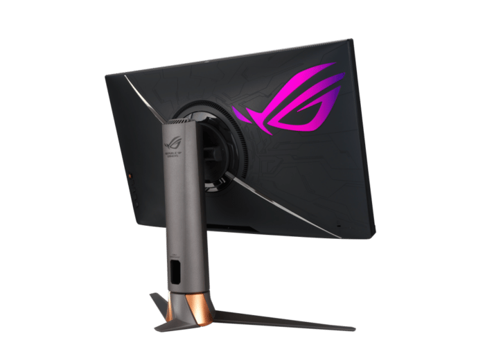 Asus ROG Swift PG279QM Angled Rear View