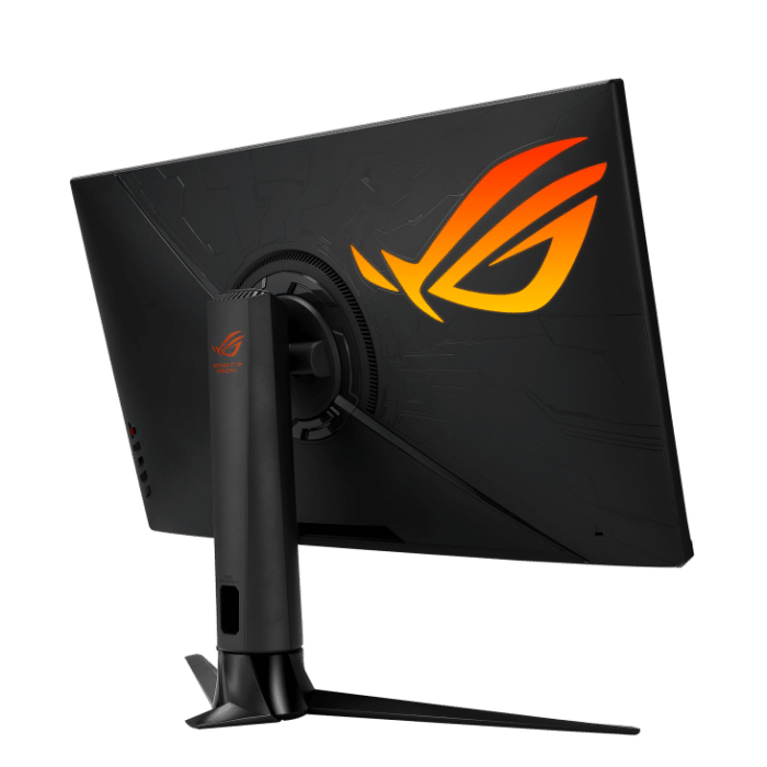 Asus ROG Swift PG329Q Angled Rear View