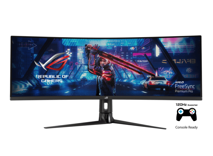 Asus ROG Strix XG49VQ Flat Front View