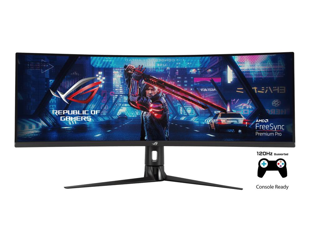 Asus ROG Strix XG49VQ Flat Front View