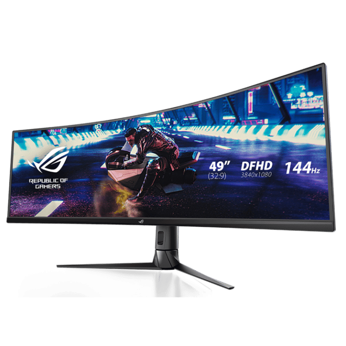 Asus ROG Strix XG49VQ Angled Front View
