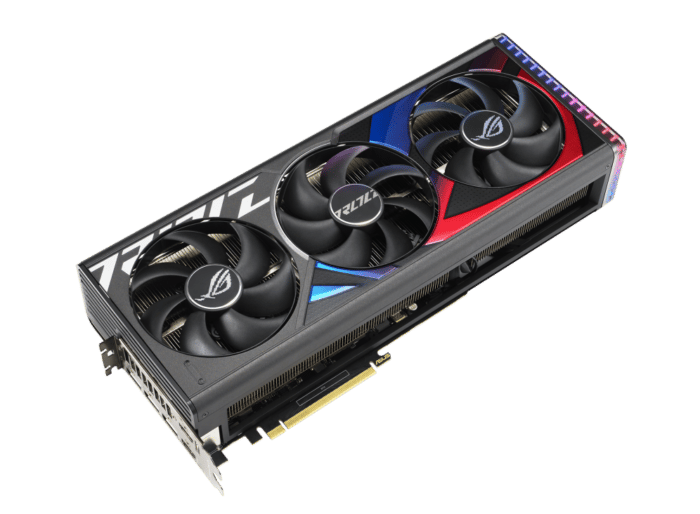 ASUS ROG Strix NVIDIA GeForce RTX 4090 24GB Angled Front View