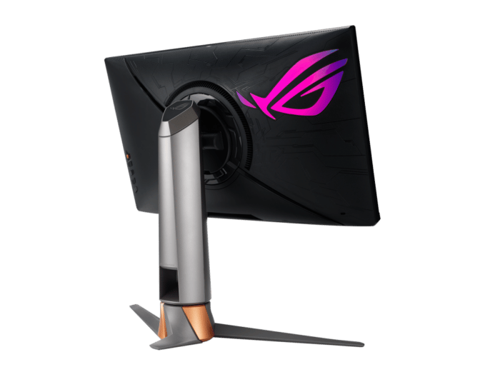 Asus ROG Swift PG259QN Angled Rear View
