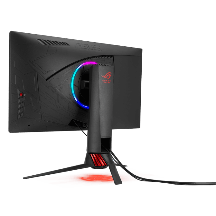 Asus ROG Strix XG258Q Angled Rear View