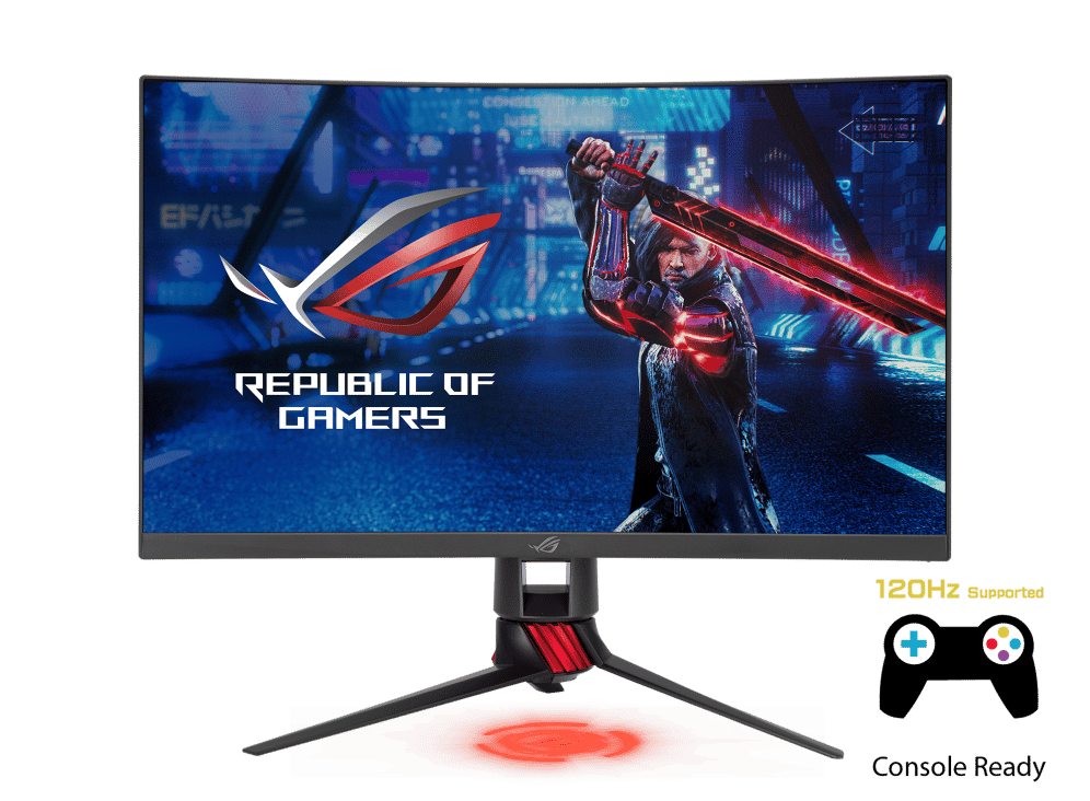 Asus ROG Strix XG27WQ Flat Front View