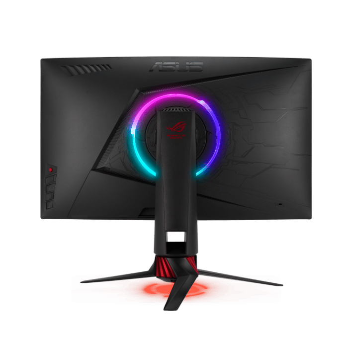 Asus ROG Strix XG27WQ Flat Rear View