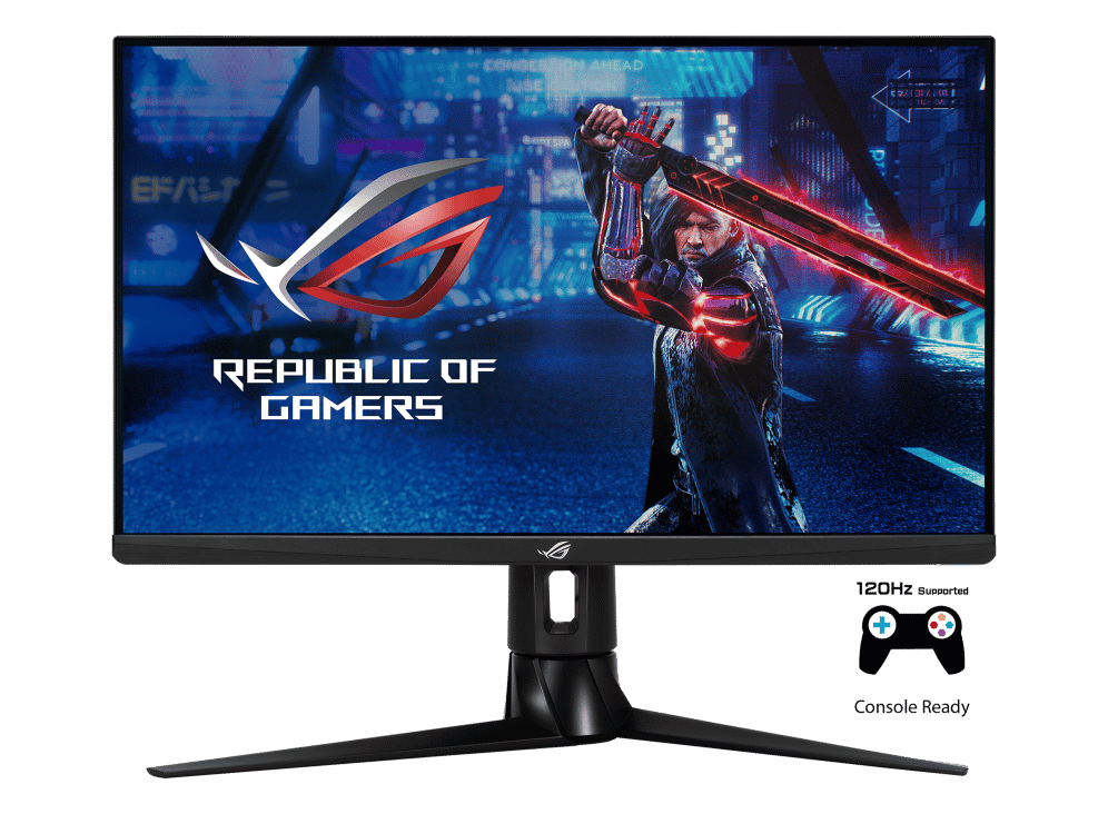 Asus ROG Strix XG27AQ Front Flat View