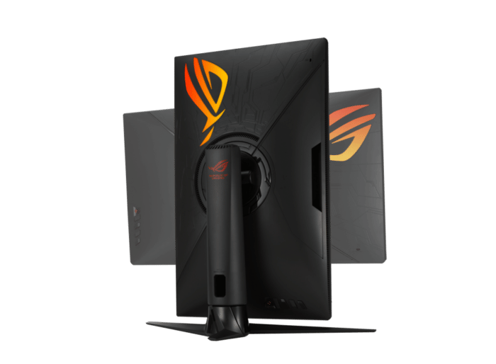 Asus ROG Strix XG27AQ Rear Angled View
