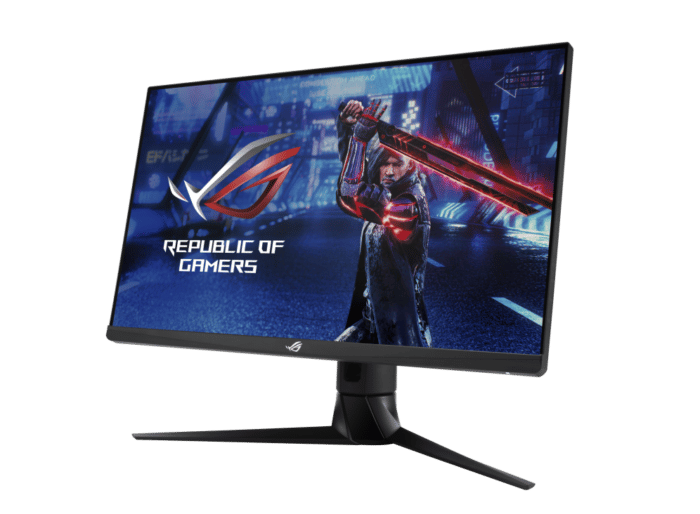 Asus ROG Strix XG27AQ Front Angled View