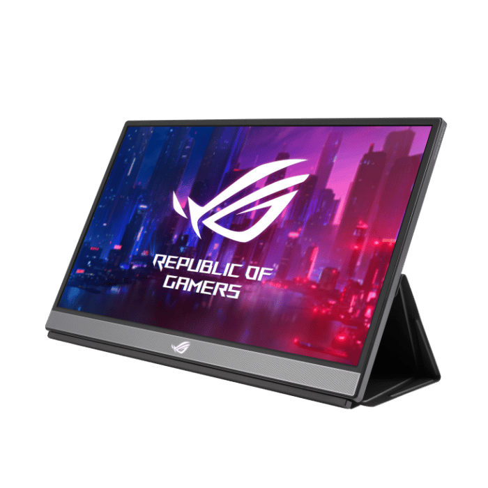 Asus ROG STRIX XG17AHPE Angled Front View
