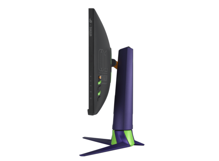 Asus ROG Strix XG27AQM EVA Edition Side View