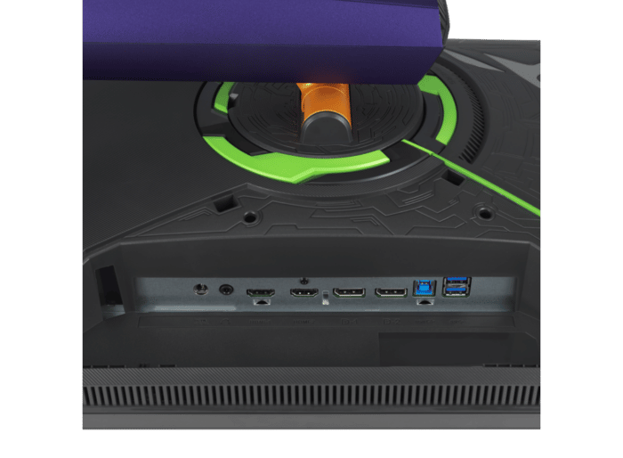 Asus ROG Strix XG27AQM EVA Edition Connectivity View