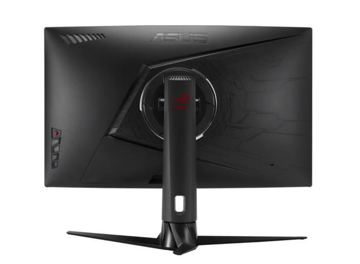Asus ROG Strix XG32VC Flat Rear View