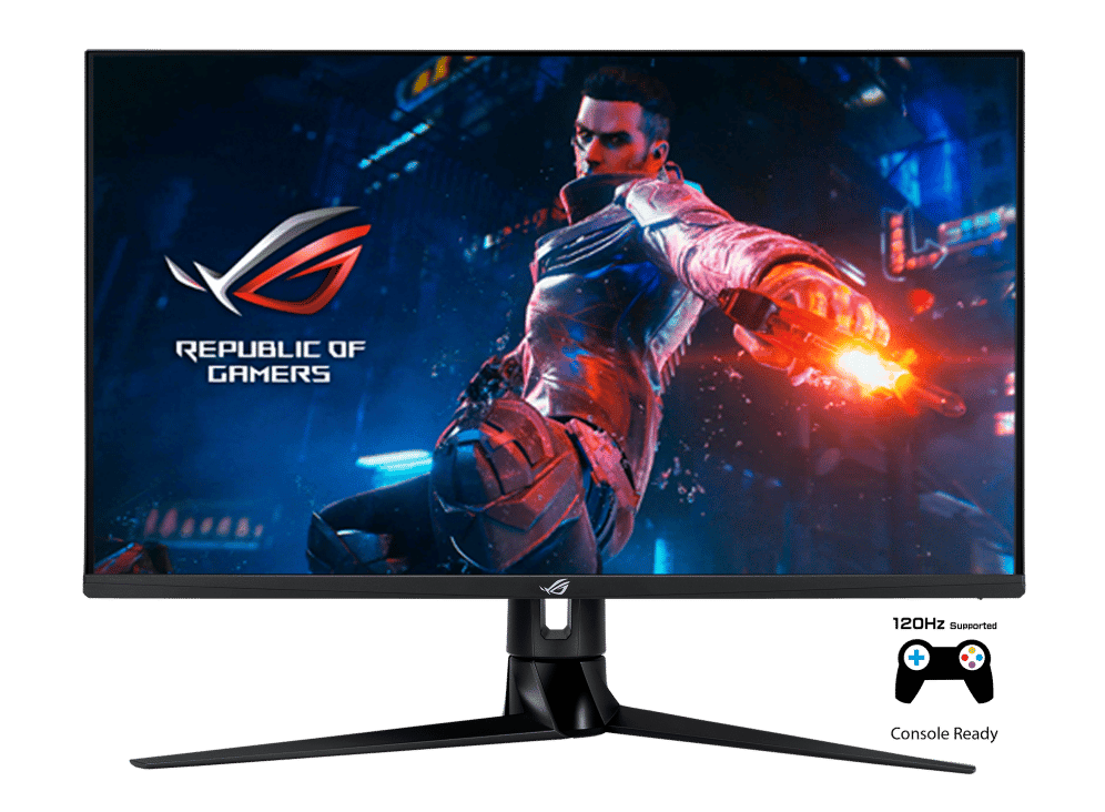 Asus ROG Swift PG32UQ Flat Front View