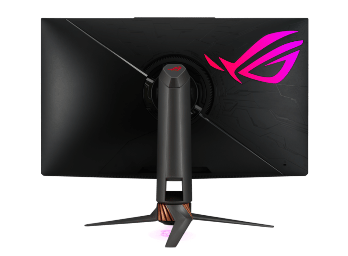 Asus ROG Swift PG32UQX Flat Rear View