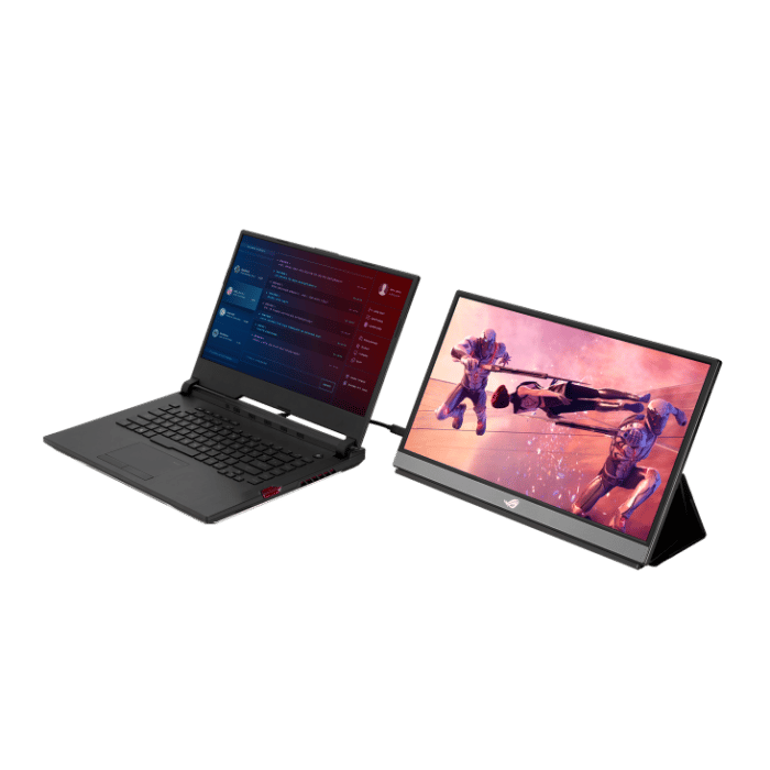 Asus ROG STRIX XG17AHPE Connection View