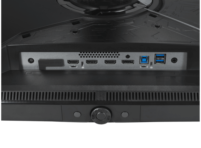 Asus ROG Swift PG32UQX Connectivity View
