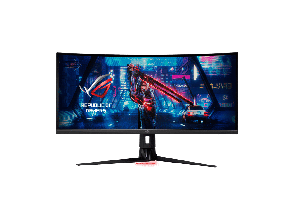 Asus ROG Strix XG349C Flat Front View