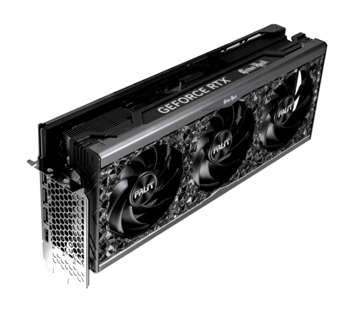 Palit NVIDIA GeForce RTX 4090 GameRock Vertical View