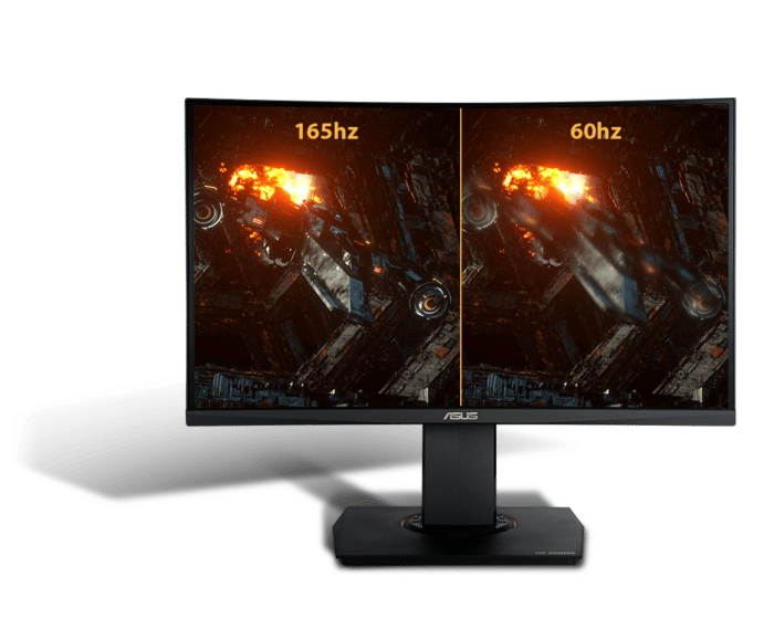 Asus TUF Gaming VG24VQR Refresh Rate View