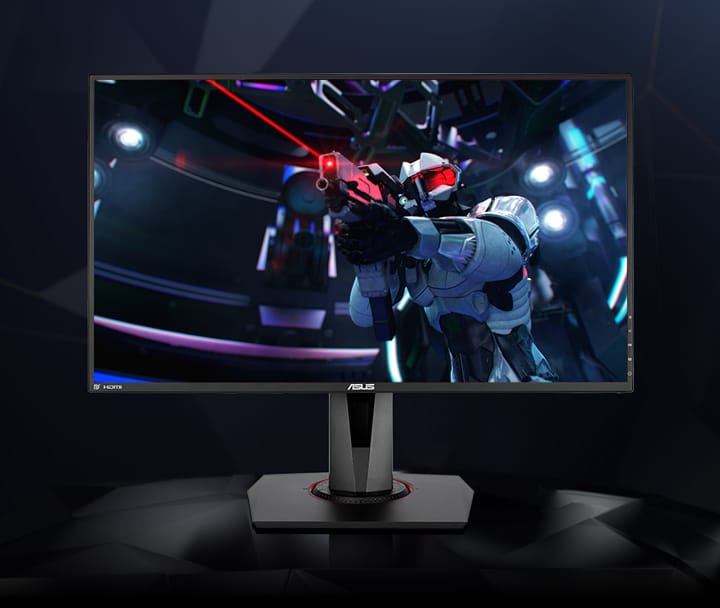 Asus VG279Q Angled Cover View
