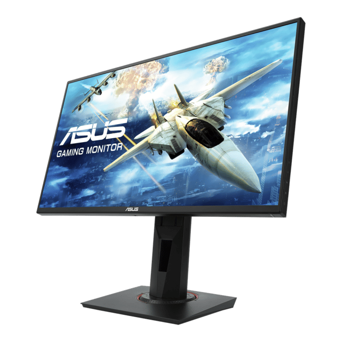 Asus VG258QR Angled Front View
