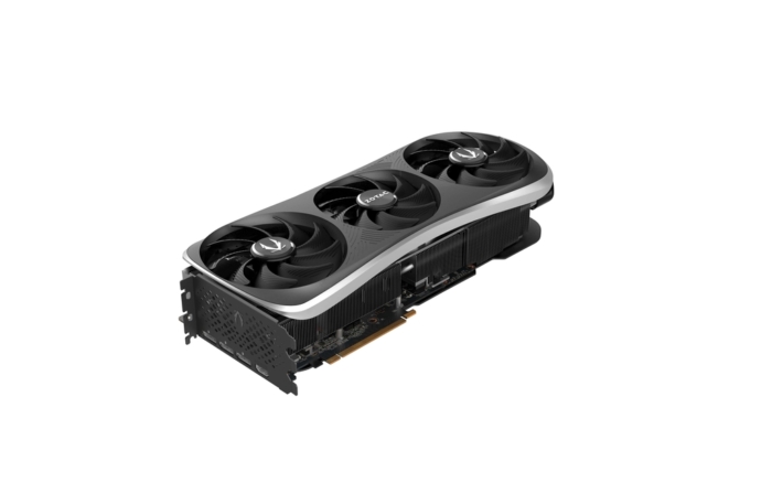 Zotac NVIDIA GeForce RTX 4090 Trinity OC Angled View