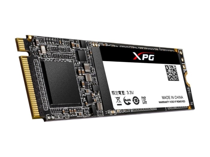 ADATA XPG SX6000 PRO 1TB Angled Rear View