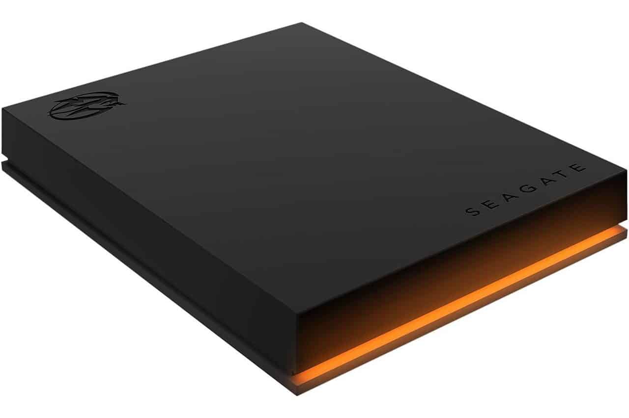 Seagate FireCuda 1TB Angled Horizontal View