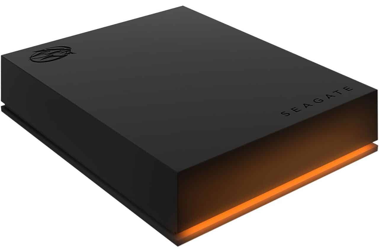 Seagate FireCuda 5TB Angled Horizontal View