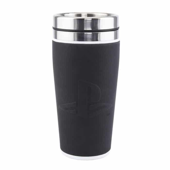 PlayStation DualShock Embossed Travel Mug Rear View