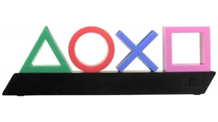 PlayStation Icons Light Flat Front View