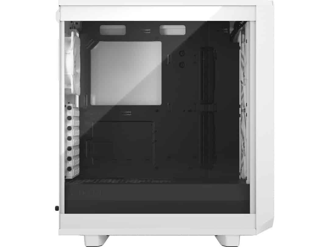 Fractal Design Meshify 2 Compact Lite White TG Side View