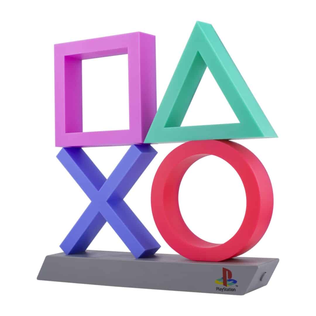 PlayStation Retro Icons Light XL Angled Front View