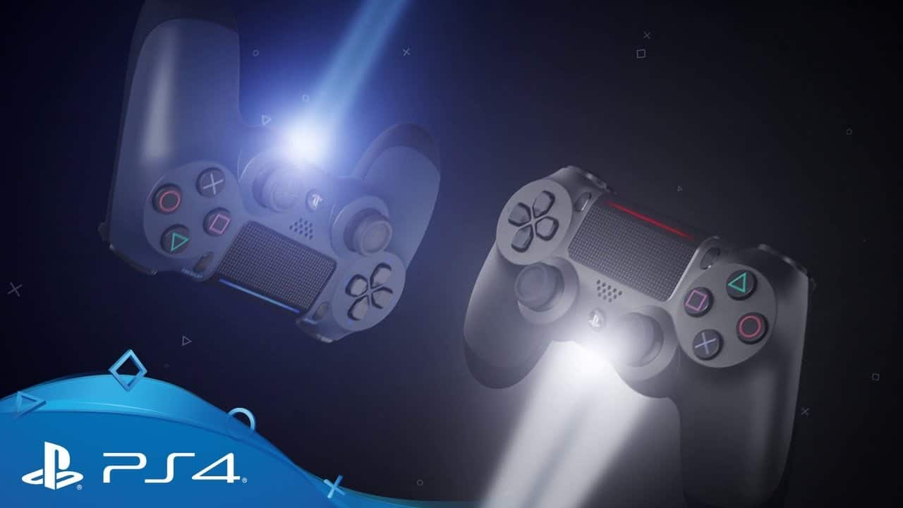 Sony PS4 Midnight Blue Dualshock 4 Wireless Controller Cover View