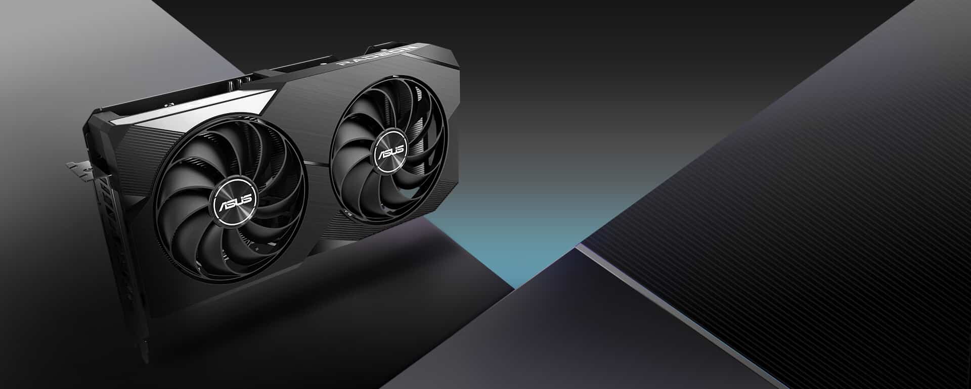 ASUS Dual AMD Radeon RX 6600 XT OC Cover View