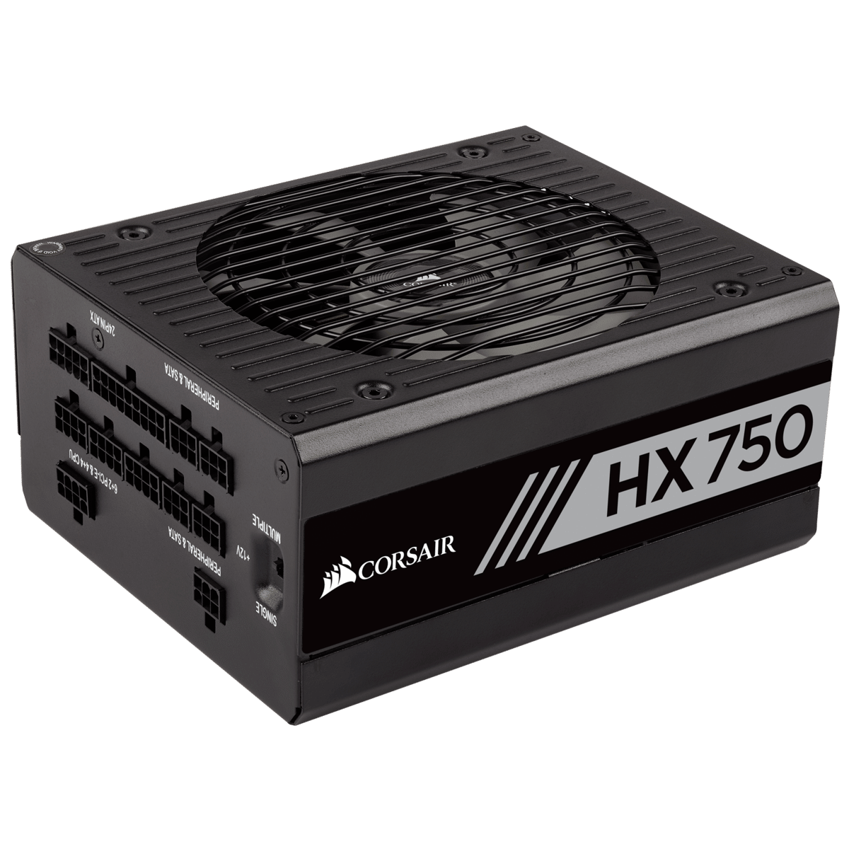 Corsair HX750 Angled View