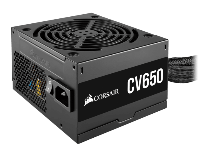 Corsair CV650 Angled View