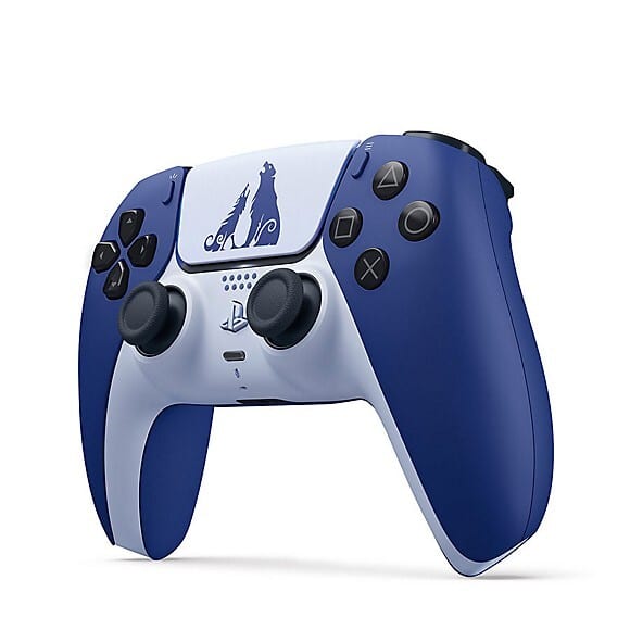 Sony PS5 God of War Ragnarok Limited Edition DualSense Wireless Controller Angled Front View