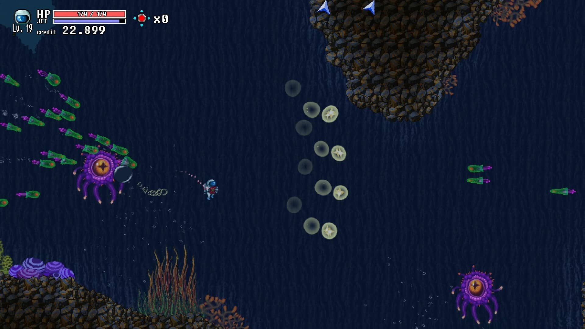 Willy Jetman: Astro Monkey's Revenge Screenshot