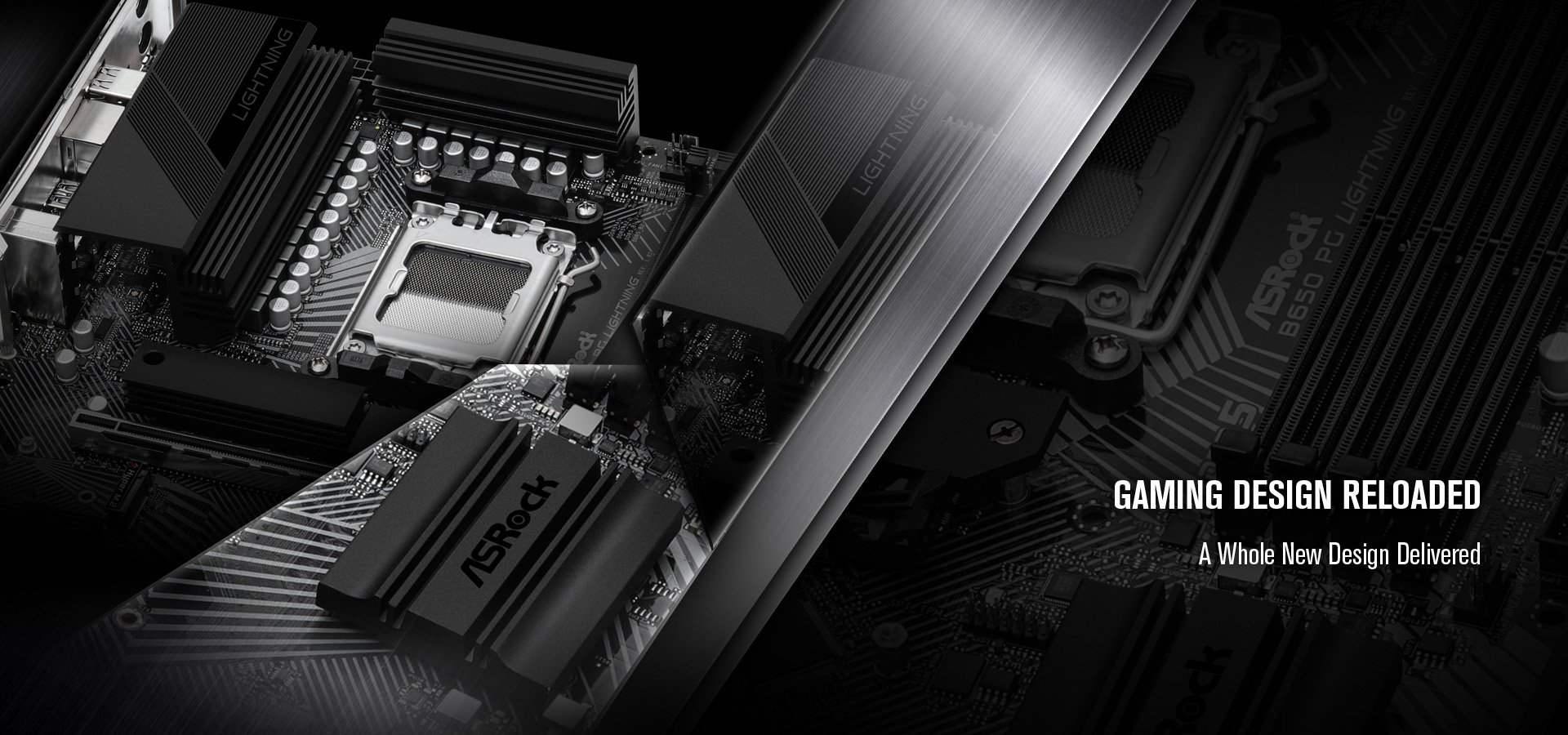 ASRock B650 PG Lightning Cover View